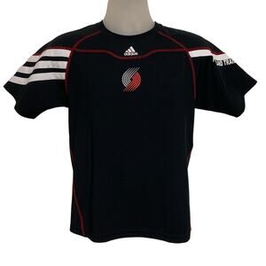 Adidas Portland Trail Blazers Athletic T-Shirt Boys Size M (10/12)